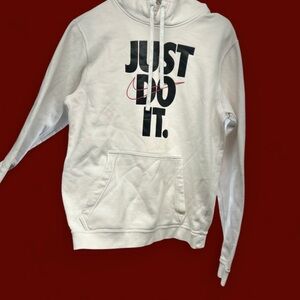 White Nike Hoodie